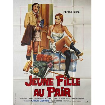THE BEST Movie Poster- 47x63 in. - 1980 - Mino Guerrini, Gloria Guida, Oreste Lionello - erotic