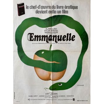 EMMANUELLE Movie Poster- 23x32 in. - 1974 - Just Jaeckin, Sylvia Kristel - erotic