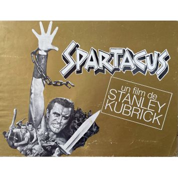 SPARTACUS Herald 4p - 10x12 in. - 1960/R1970 - Stanley Kubrick, Kirk Douglas - Sword-and-sandal