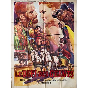 HERCULES THE AVENGER Movie Poster- 47x63 in. - 1965 - Maurizio Lucidi, Reg Park - Sword-and-sandal