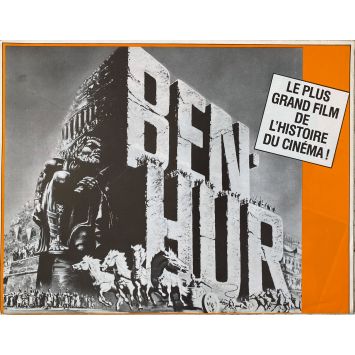 BEN-HUR Synopsis 4p - 24x30 cm. - 1959/R1970 - Charlton Heston, William Wyler - Peplum