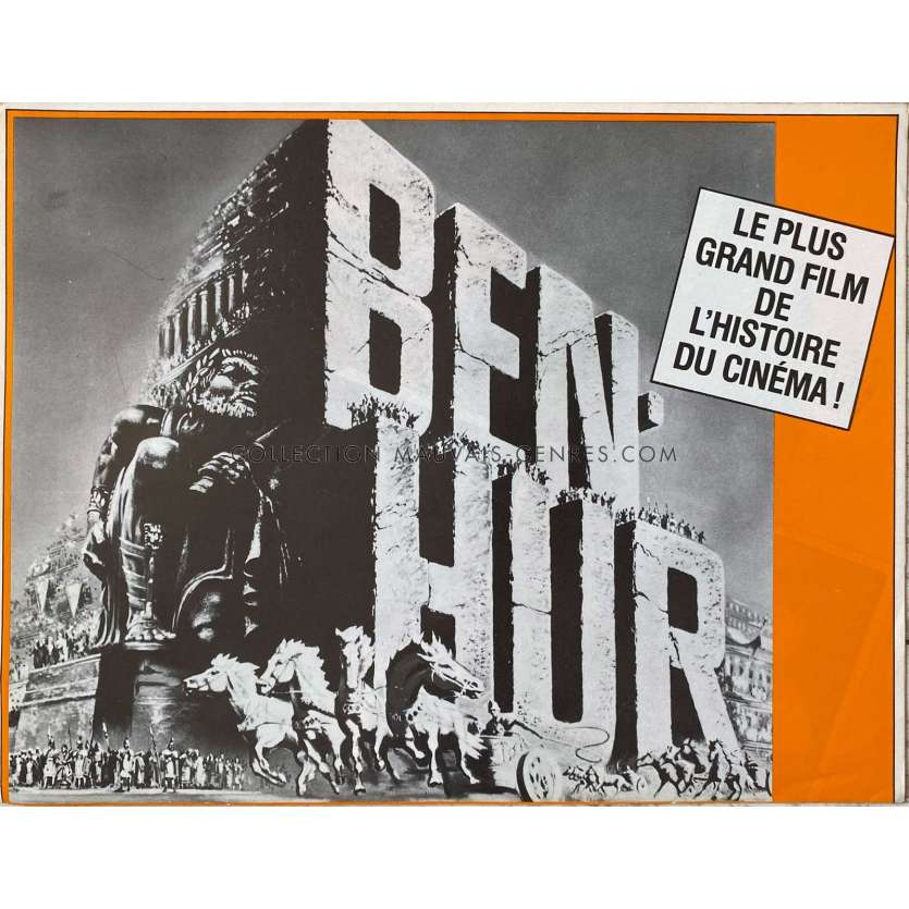 BEN-HUR Herald 4p - 10x12 in. - 1959/R1970 - William Wyler, Charlton Heston - Sword-and-sandal