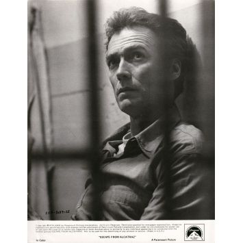 L'EVADE D'ALCATRAZ Photo de presse EFA-5037-25 - 20x25 cm. - 1979 - Clint Eastwood, Don Siegel