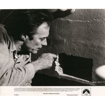 L'EVADE D'ALCATRAZ Photo de presse EFA-5167-12 - 20x25 cm. - 1979 - Clint Eastwood, Don Siegel