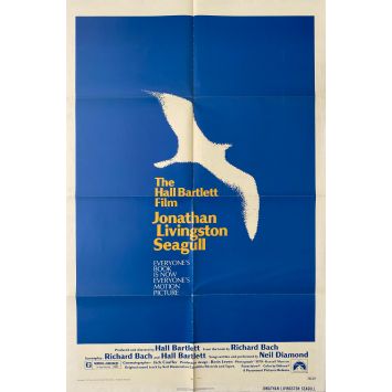 JONATHAN LIVINGSTONE SEAGULL Movie Poster- 27x41 in. - 1973 - Hall Bartlett, James Franciscus - erotic