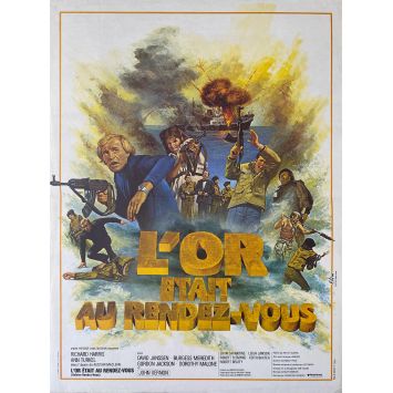 GOLDEN RENDEZVOUS Movie Poster- 15x21 in. - 1977 - Ashley Lazarus, Richard Harris - erotic