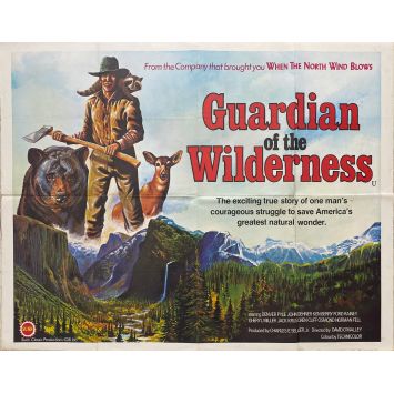 GUARDIAN OF THE WILDERNESS Affiche de film- 76x102 cm. - 1976 - Denver Pyle, David O'Malley