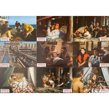 CHUBASCO Lobby Cards x18 - 9x12 in. - 1968 - Allen H. Miner, Susan Strasberg - erotic