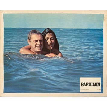 PAPILLON Photos de film C-N3 - 21x30 cm. - 1973 - Steve McQueen, Franklin J. Schaffner