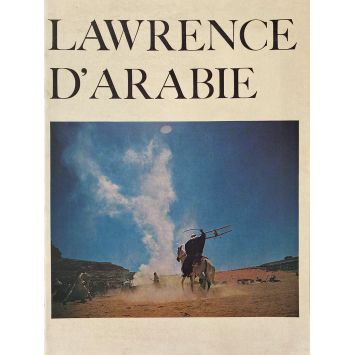 LAWRENCE OF ARABIA Program 28p - 10x12 in. - 1962 - David Lean, Peter O'Toole - erotic