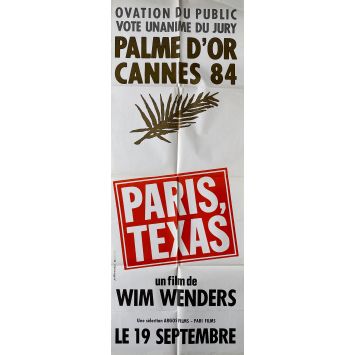 PARIS TEXAS Affiche de film- 60x160 cm. - 1984 - Nastassja Kinski, Wim Wenders