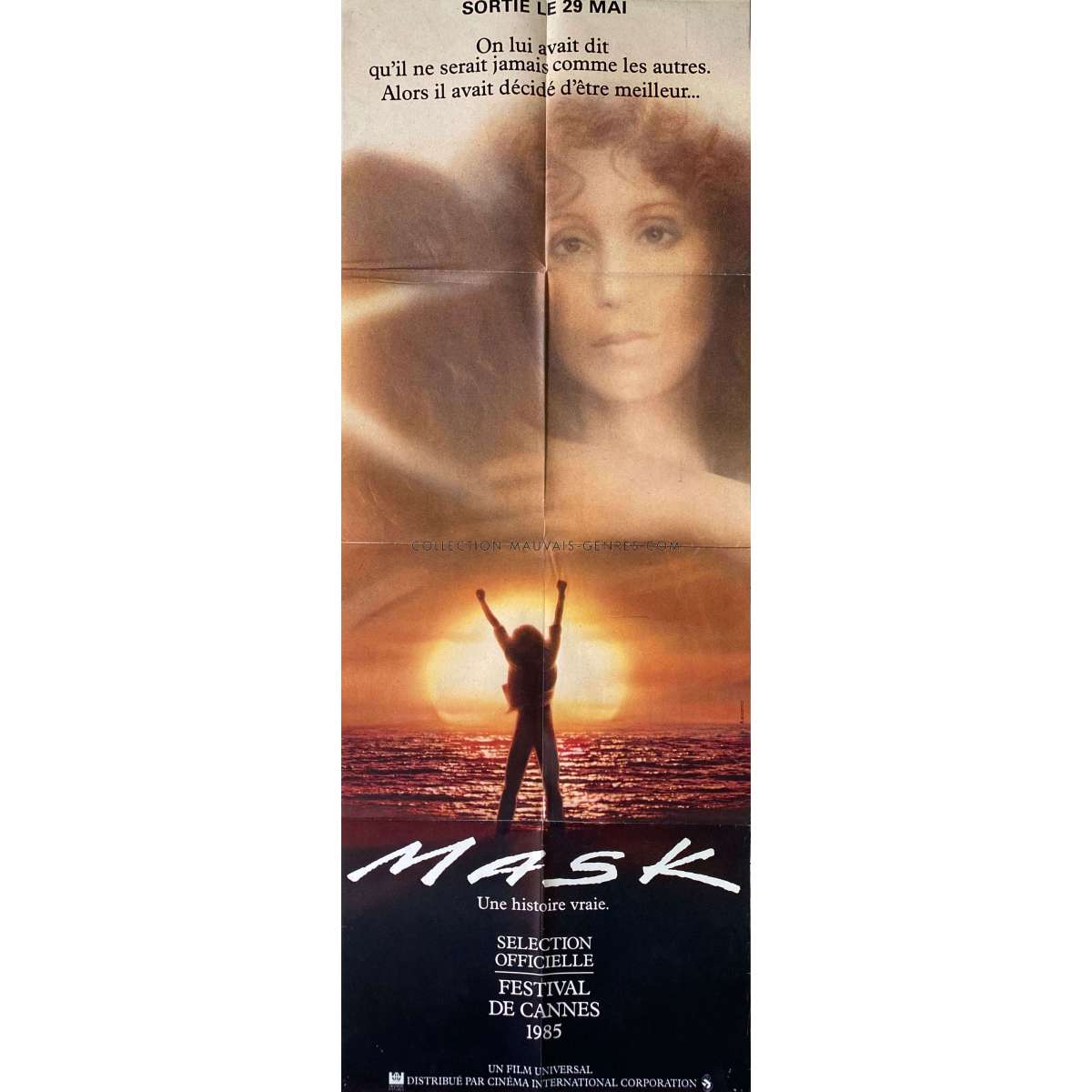 Affiche De Cin ma Fran aise De MASK 60x160 Cm 