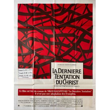 LA DERNIERE TENTATION DU CHRIST Affiche de film- 120x160 cm. - 1988 - Willem Dafoe, Martin Scorsese