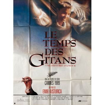 LE TEMPS DES GITANS Affiche de film- 120x160 cm. - 1988 - Davor Dujmovic, Emir Kusturica
