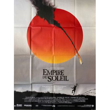 L'EMPIRE DU SOLEIL Affiche de film- 120x160 cm. - 1987 - Christian Bale, Steven Spielberg