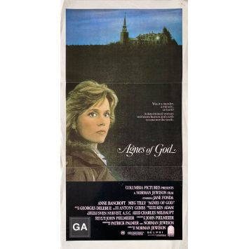 AGNES OF GOD Movie Poster- 13x30 in. - 1985 - Norman Jewison, Jane Fonda