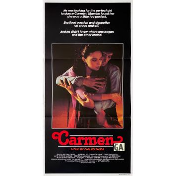 CARMEN Affiche de film- 33x78 cm. - 1984 - Julia Migenes, Francesco Rosi