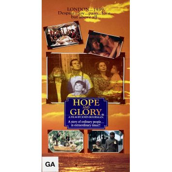 HOPE AND GLORY Affiche de film- 33x78 cm. - 1987 - Sarah Miles, John Boorman