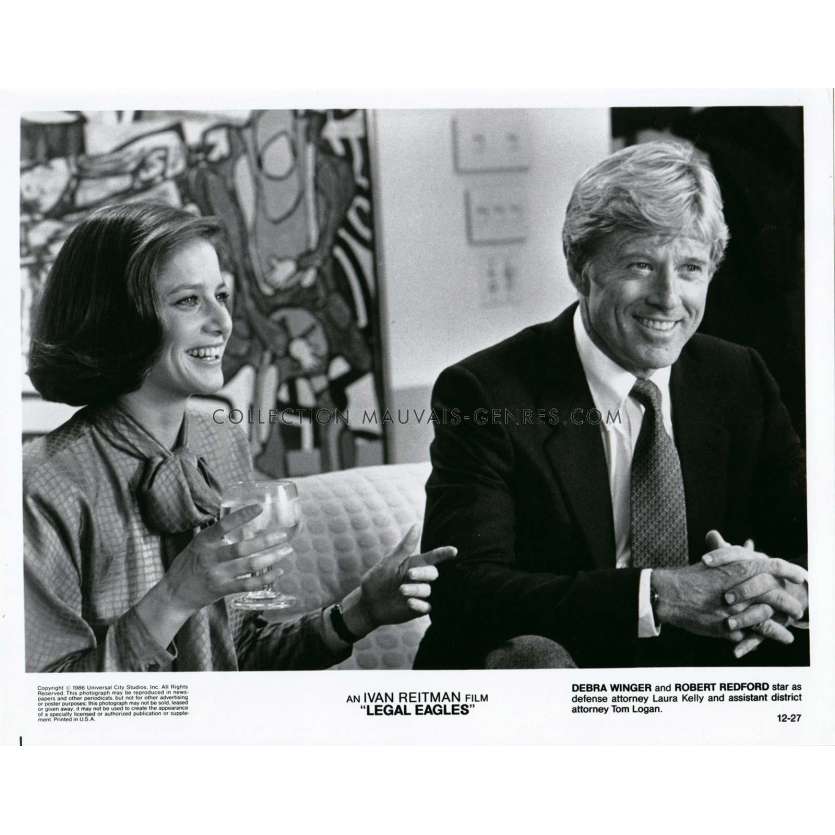LEGAL EAGLES Movie Still 12--27 - 8x10 in. - 1982 - Ivan Reitman, Robert Redford