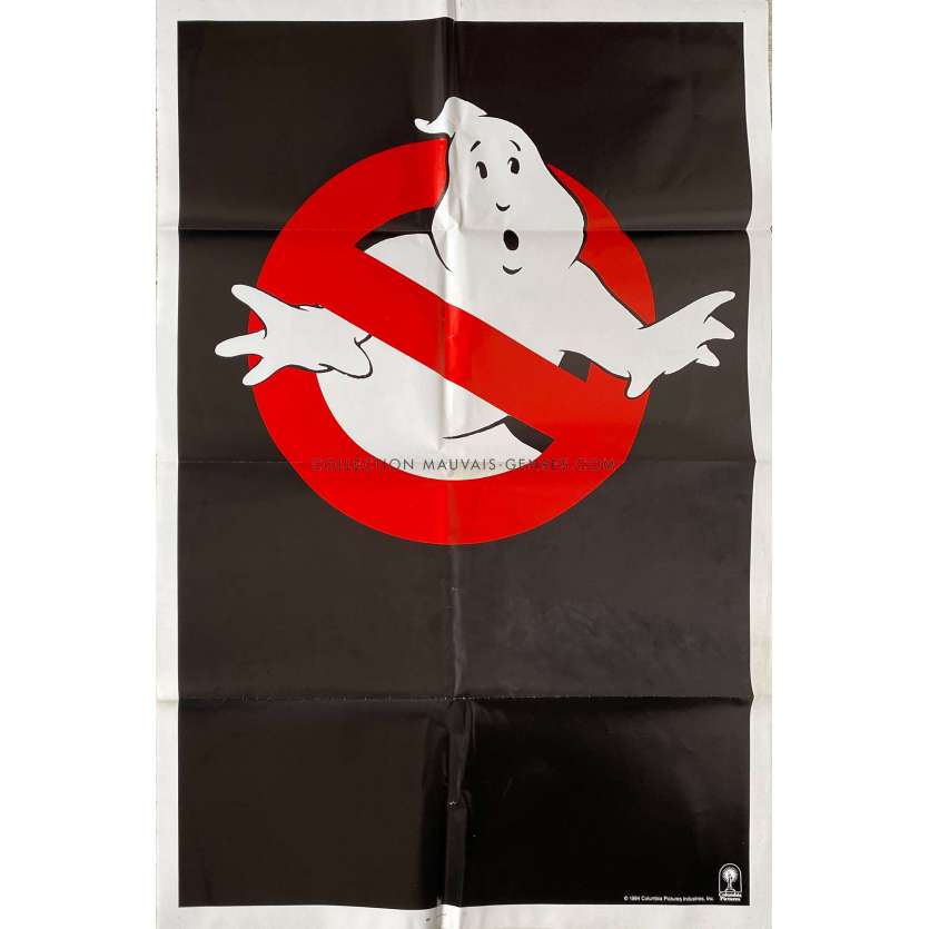 GHOSTBUSTERS / SOS FANTOMES Affiche de film Teaser - 69x104 cm. - 1984 - Bill Murray, Dan Aykroyd,Ivan Reitman