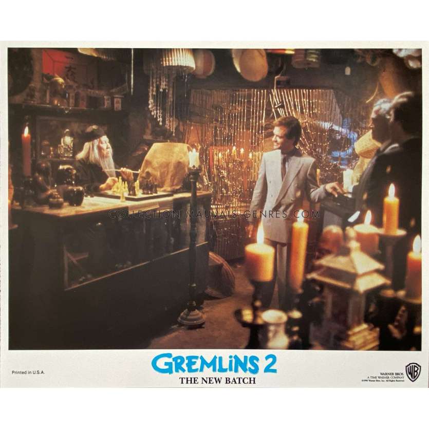 GREMLINS 2 Photo de film N04 - 28x36 cm. - 1990 - Zach Galligan, Joe Dante