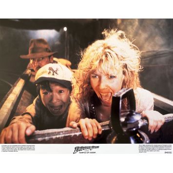 INDIANA JONES ET LE TEMPLE MAUDIT Photo de film N3 - 28x36 cm. - 1984 - Harrison Ford, Steven Spielberg