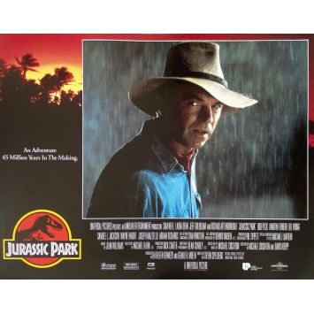 JURASSIC PARK Lobby Card N4 - 11x14 in. - 1993 - Steven Spielberg, Sam Neil