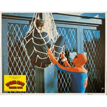 SPIDER-MAN STRIKES BACK Lobby Card N5 - 11x14 in. - 1978 - Ron Satlof, Nicholas Hammond