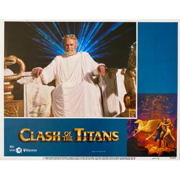 CLASH OF THE TITANS Lobby Card N5 - 11x14 in. - 1981 - Desmond Davis, Lawrence Oliver