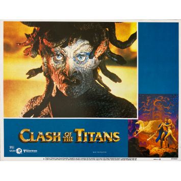 CLASH OF THE TITANS Lobby Card N6 - 11x14 in. - 1981 - Desmond Davis, Lawrence Oliver