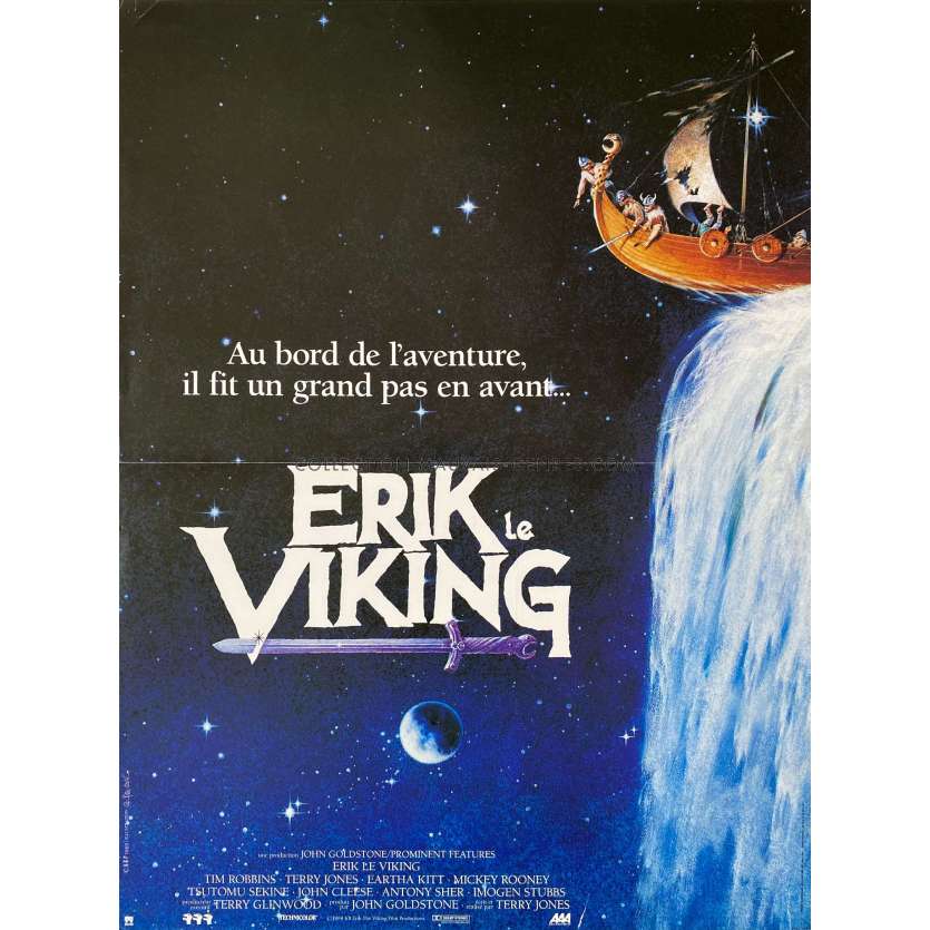 ERIK THE VIKING Movie Poster- 15x21 in. - 1989 - Terry Jones, Tim Robbins