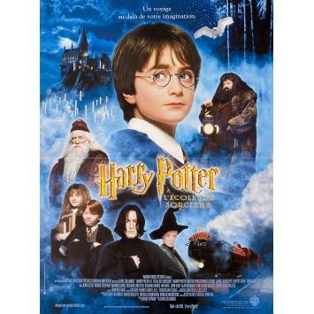 HARRY POTTER A L'ECOLE DES SORCIERS Affiche de film 1st - 40x54 cm. - 2001 - Daniel Radcliffe, Chris Columbus