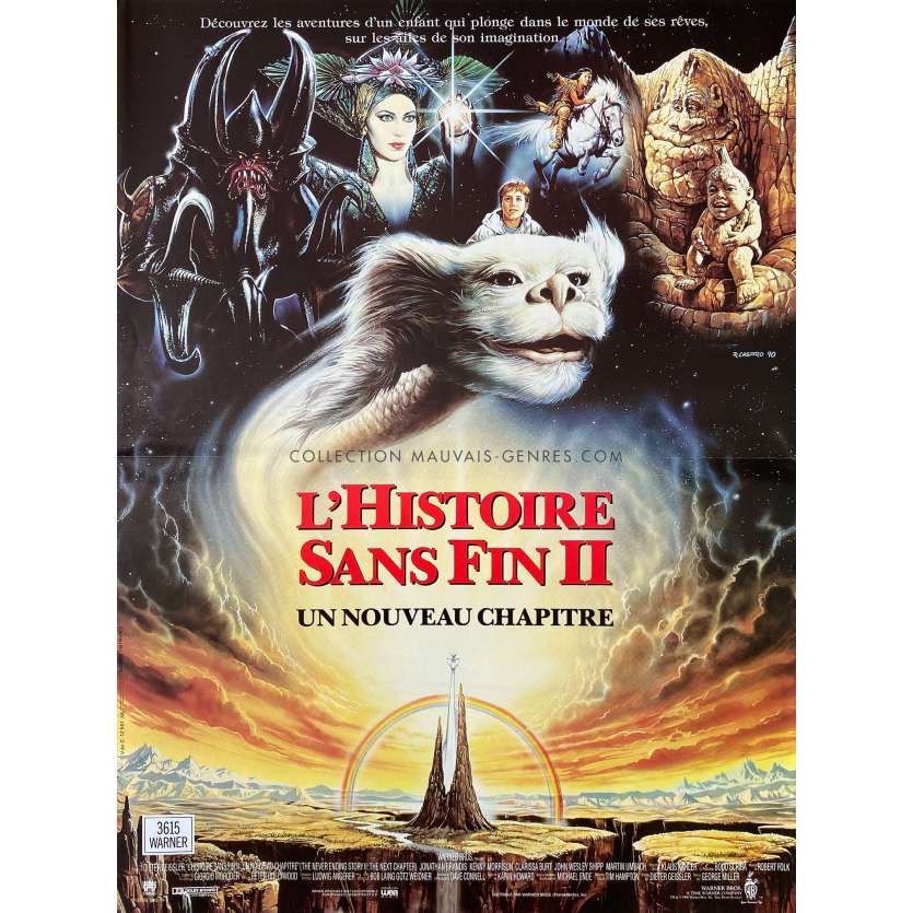 L'HISTOIRE SANS FIN 2 Affiche de film- 40x54 cm. - 1990 - Jonathan Brandis, George Miller