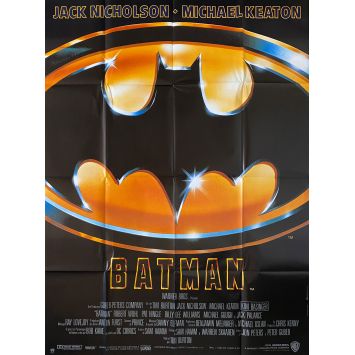BATMAN Movie Poster- 47x63 in. - 1989 - Tim Burton, Jack Nicholson