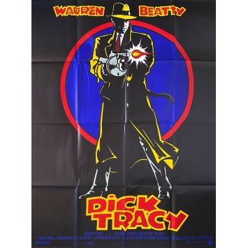 DICK TRACY Affiche de film- 120x160 cm. - 1990 - Al Pacino, Warren Beatty