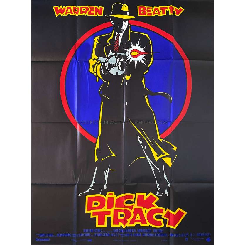 DICK TRACY Affiche de film- 120x160 cm. - 1990 - Al Pacino, Warren Beatty