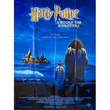 HARRY POTTER AND THE SORCERER'S STONE Movie Poster Adv. B (Hagrid) - 47x63 in. - 2001 - Chris Columbus, Daniel Radcliffe