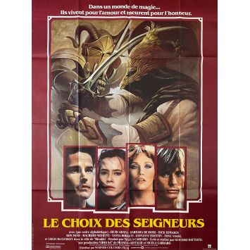 HEARTS AND ARMOUR Movie Poster- 47x63 in. - 1983 - Giacomo Battiato, Zeudi Araya Cristaldi