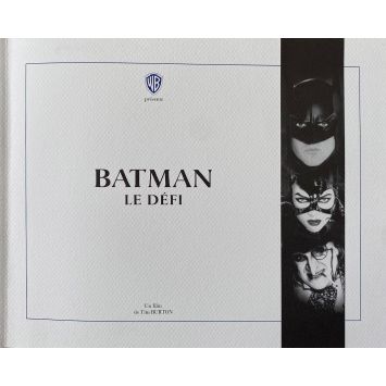 BATMAN RETURNS Pressbook 56 pages - 9x12 in. - 1992 - Tim Burton, Michael Keaton