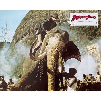 INDIANA JONES ET LE TEMPLE MAUDIT Photo de film N6 - 21x30 cm. - 1984 - Harrison Ford, Steven Spielberg