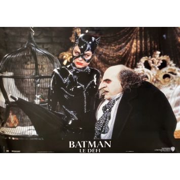 BATMAN RETURNS Lobby Card N06 - 12x15 in. - 1992 - Tim Burton, Michael Keaton