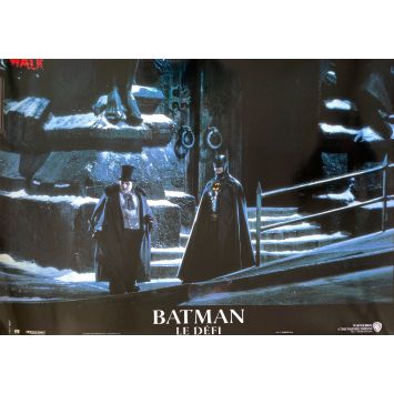 BATMAN RETURNS Lobby Card N07 - 12x15 in. - 1992 - Tim Burton, Michael Keaton