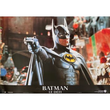 BATMAN RETURNS Lobby Card N10 - 12x15 in. - 1992 - Tim Burton, Michael Keaton