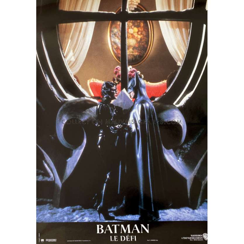 BATMAN RETURNS Lobby Card N12 - 12x15 in. - 1992 - Tim Burton, Michael Keaton