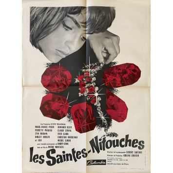 YOUG GIRLS OF GOOD FAMILIES Movie Poster- 23x32 in. - 1963 - Pierre Montazel, Marie-France Pisier, Bernard Blier