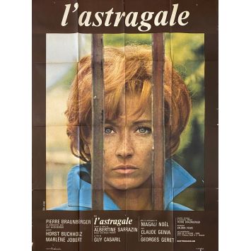 L'ASTRAGALE Movie Poster- 47x63 in. - 1968 - Guy Casaril, Marlène Jobert
