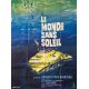 WORLD WITHOUT SUN Movie Poster Submarine style. - 47x63 in. - 1964 - Jacques-Yves Cousteau, Pierre Bidault