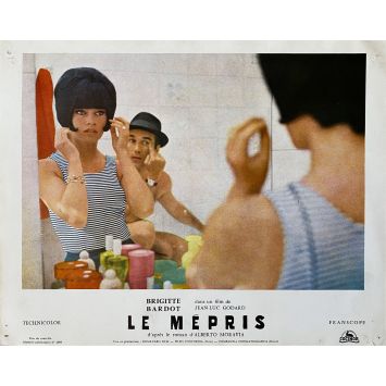 CONTEMPT Lobby Card N01 - 10x12 in. - 1963 - Jean-Luc Godard, Brigitte Bardot