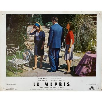 CONTEMPT Lobby Card N04 - 10x12 in. - 1963 - Jean-Luc Godard, Brigitte Bardot