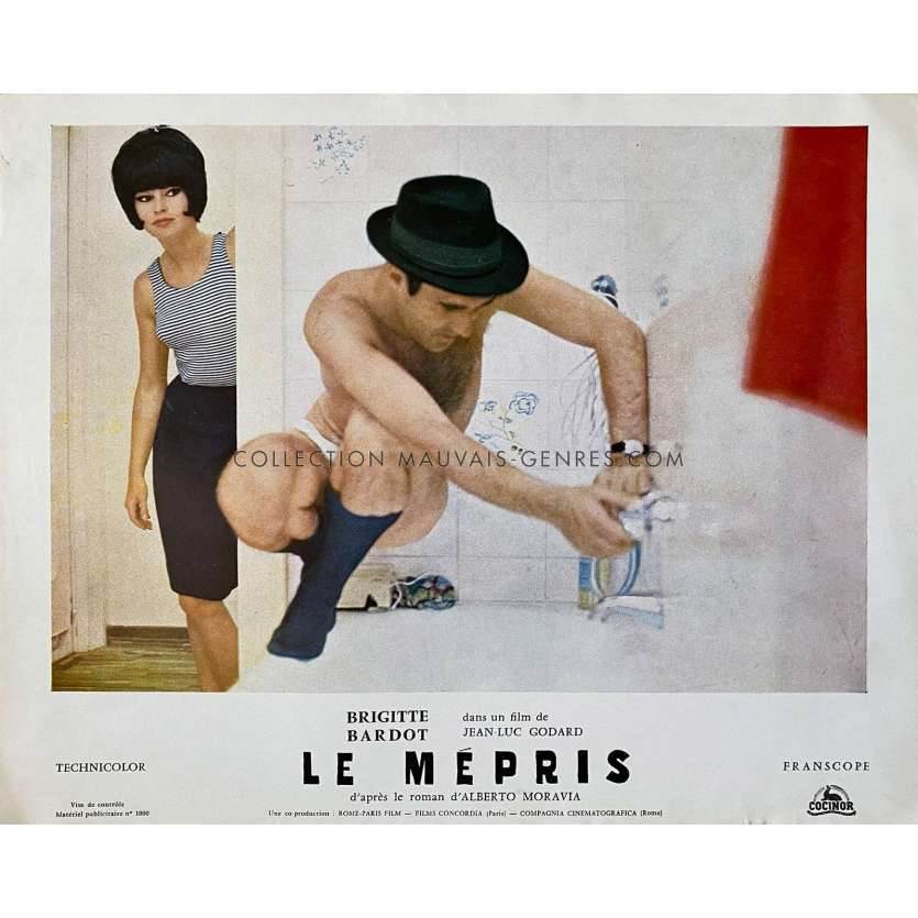 LE MEPRIS Photo de film N06 - 24x30 cm. - 1963 - Brigitte Bardot, Jean-Luc Godard